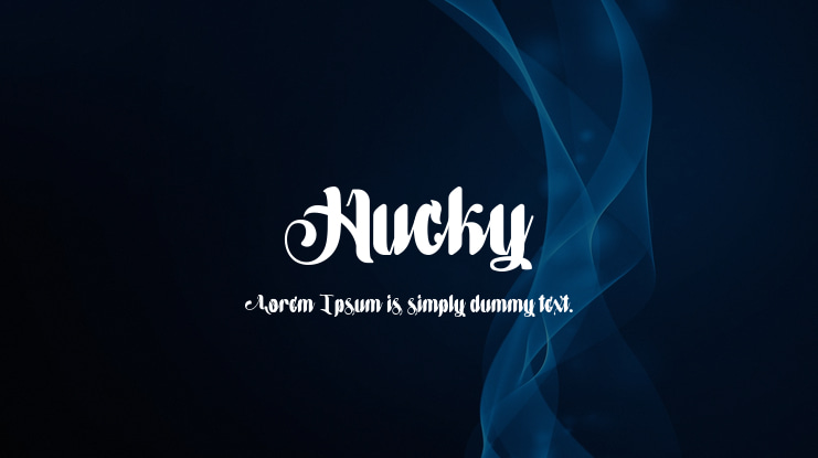 Hucky Font