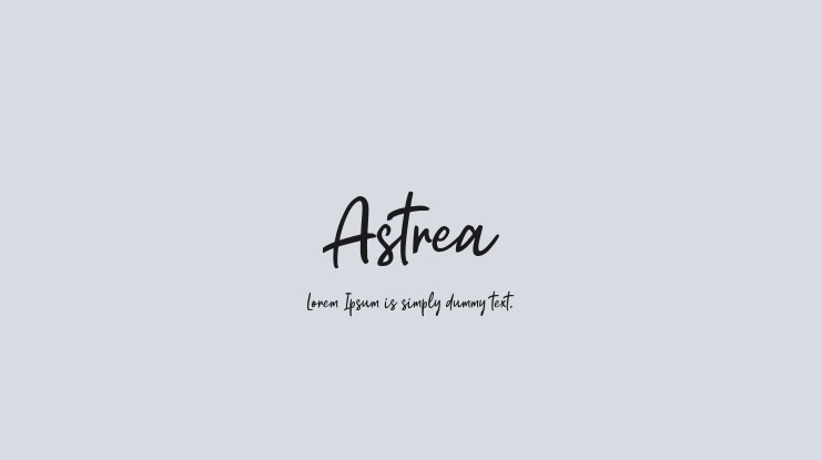 Astrea Font