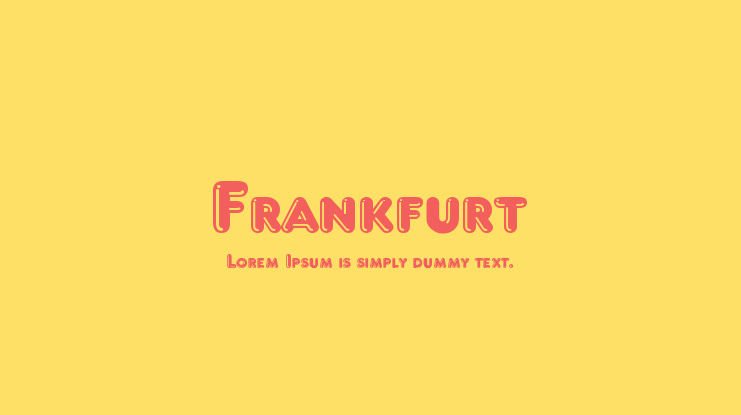 Frankfurt Font