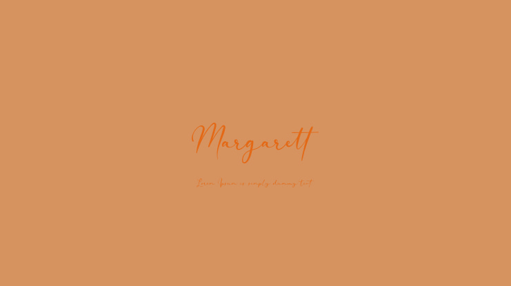 Margarett Font Family