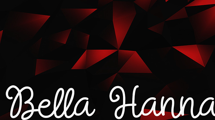 Bella Hanna Font