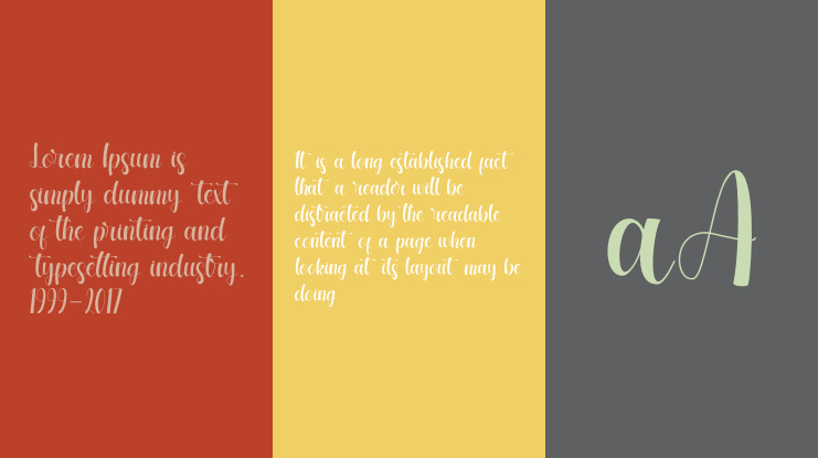 Beautiful Font Family