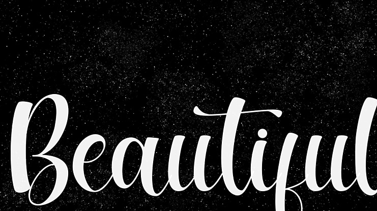 Beautiful Font Family
