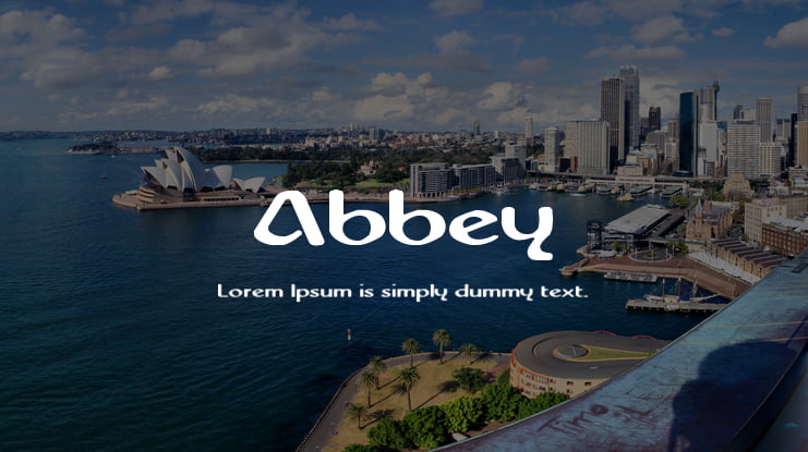 Abbey Font