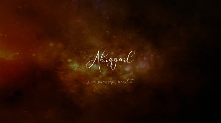 Abiggail Font