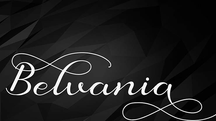 Belvania Font