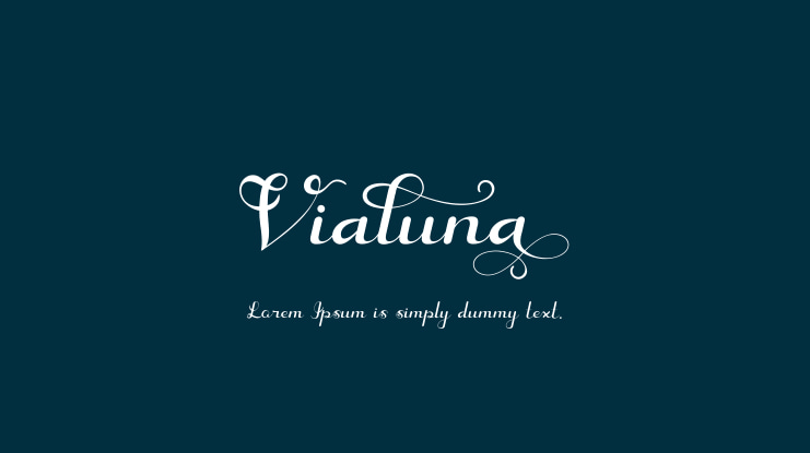 Vialuna Font