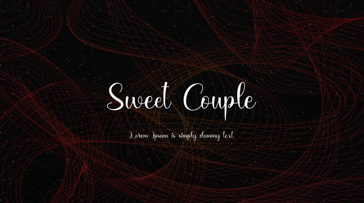 Sweet Couple Font