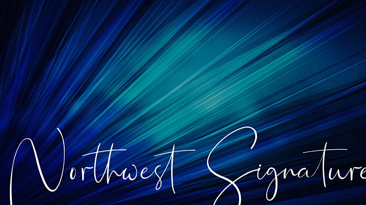 Northwest Signature Font Family