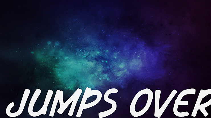 Jumps Over Font