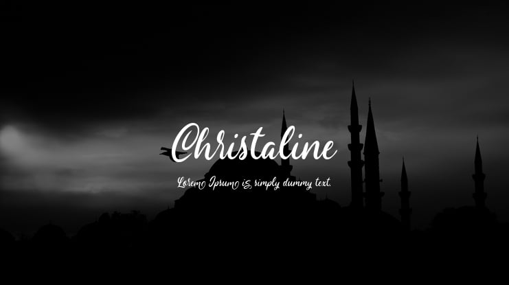 Christaline Font Family
