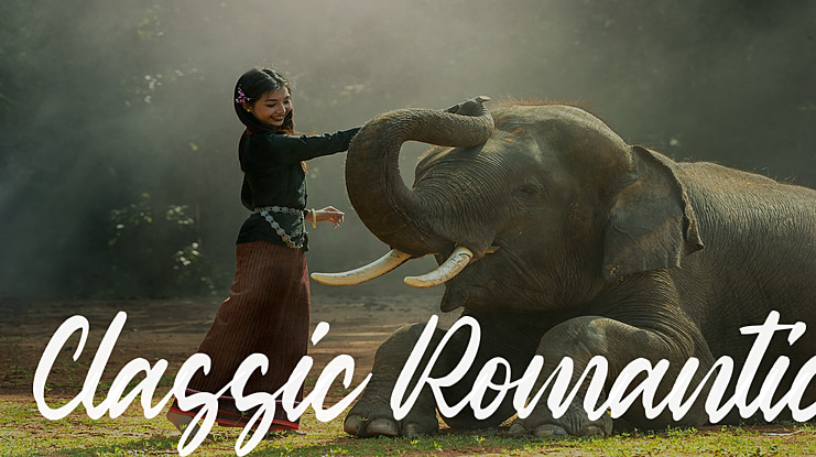 Classic Romantic Font