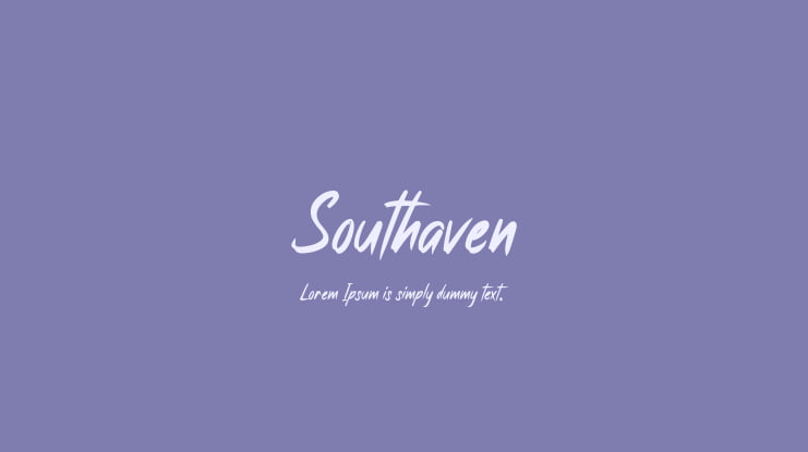Southaven Font