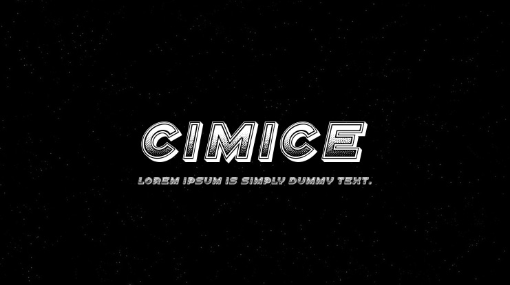 Cimice Font