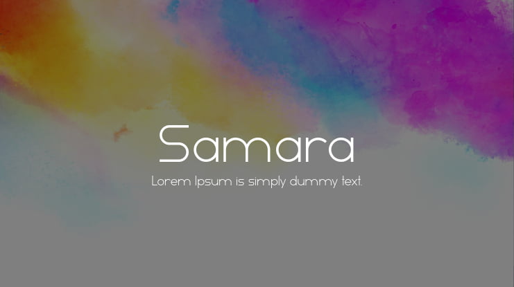Samara Font