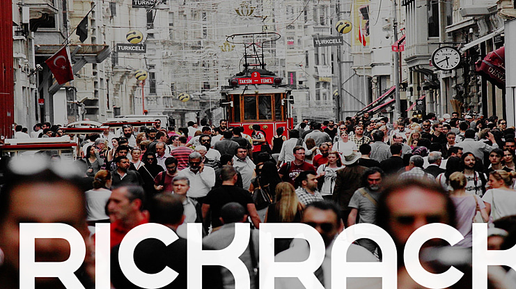 Rickrack Font Family