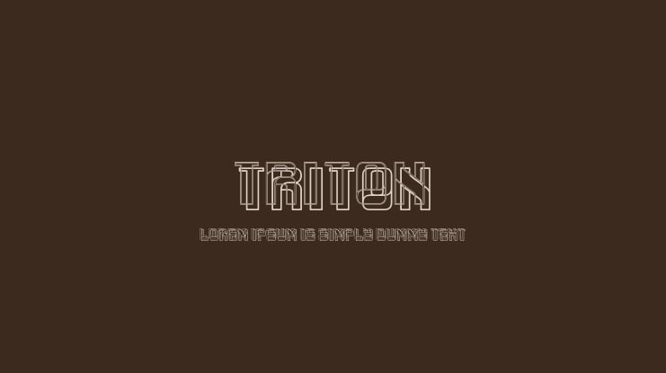 Triton Font Family