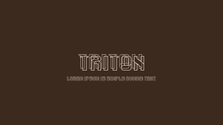 Triton Font Family