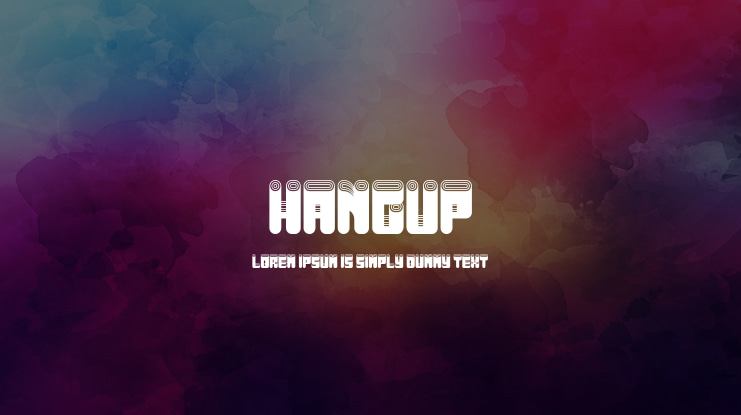 Hangup Font