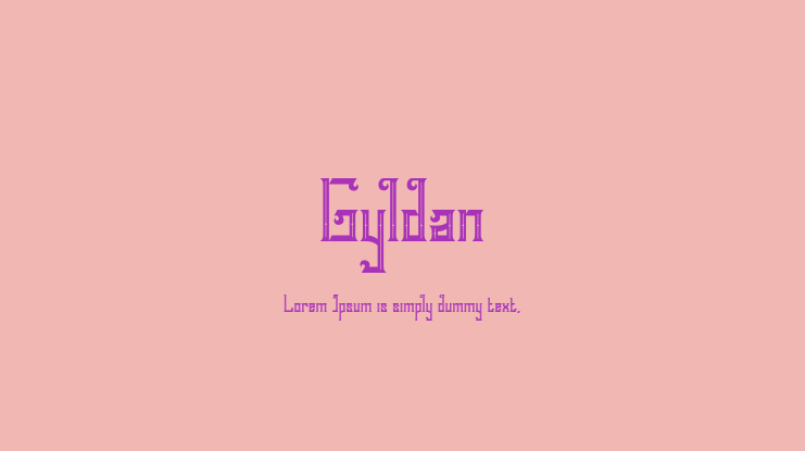 Gyldan Font