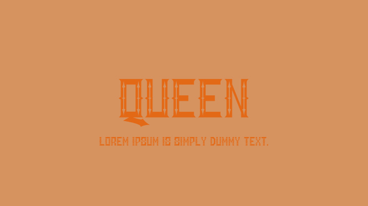QUEEN Font