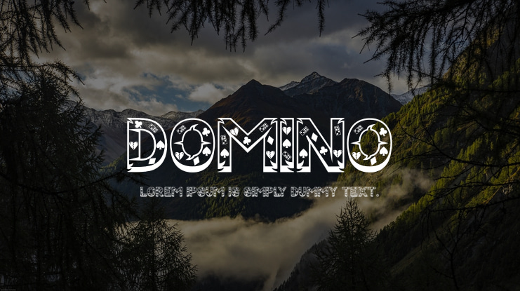 DOMINO Font
