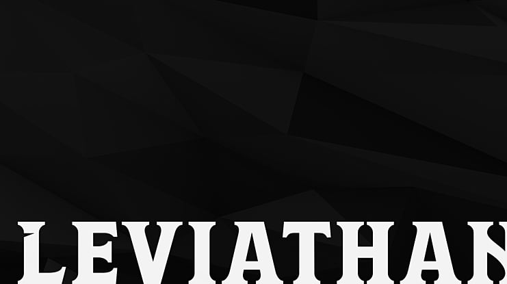 Leviathan Font Family
