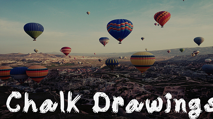 Chalk Drawings Font