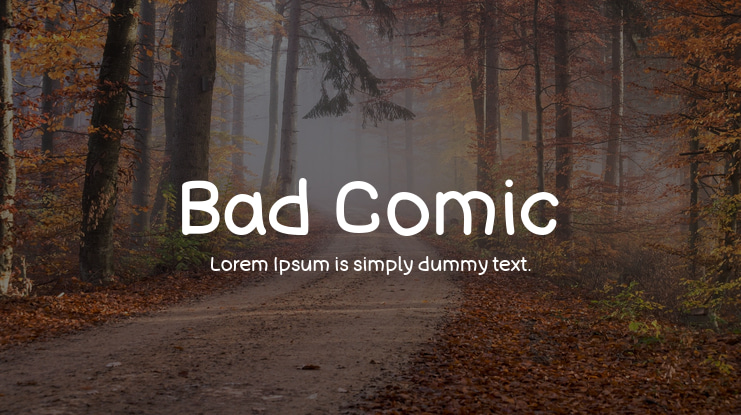 Bad Comic Font