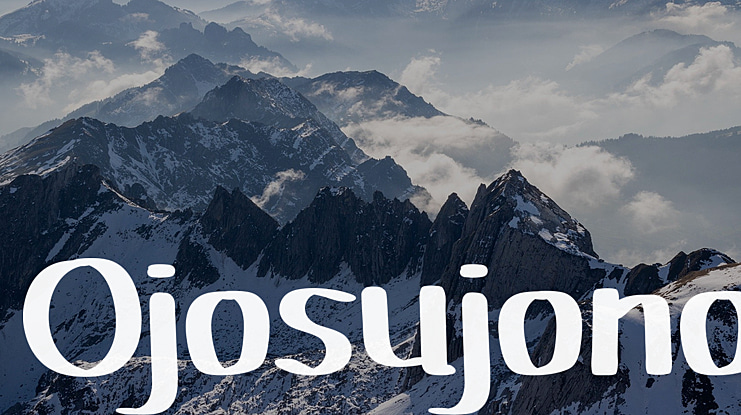 Ojosujono Font