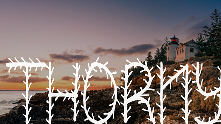 THORNY Font