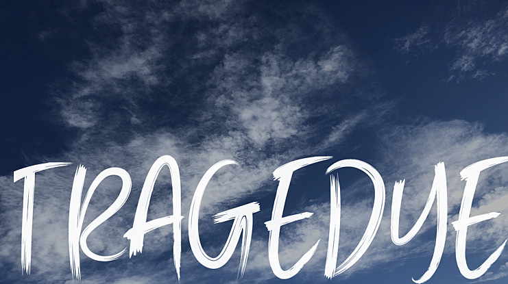TRAGEDYE Font