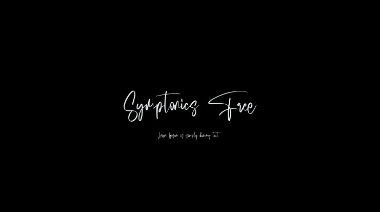Symptonics Free Font