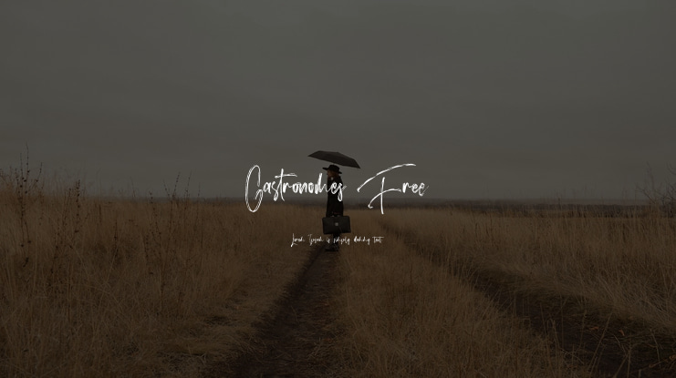 Gastronomes Free Font
