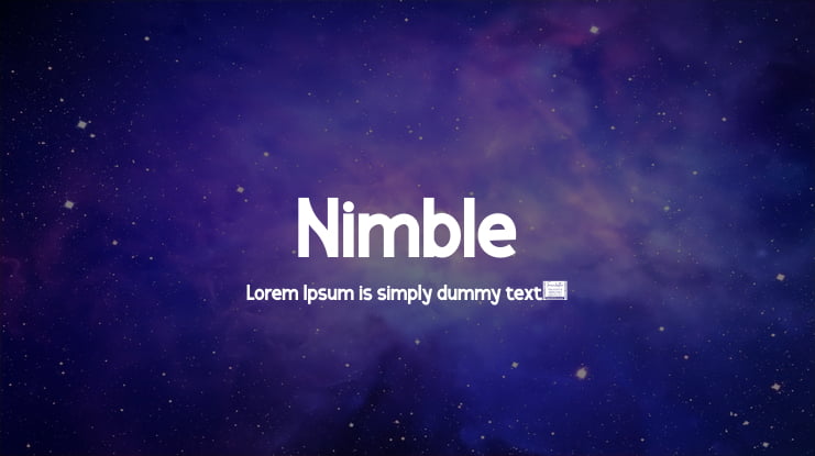 Nimble Font