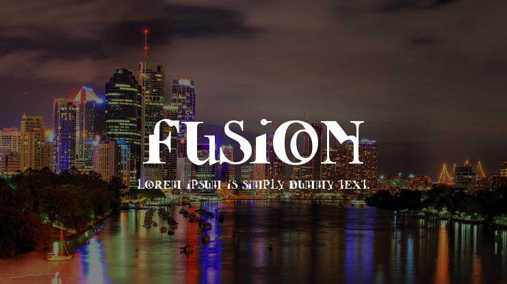 Fusion Font Family