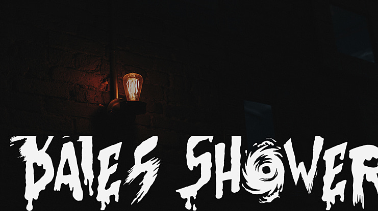 Bates Shower Font