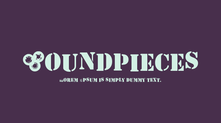 Soundpieces Font