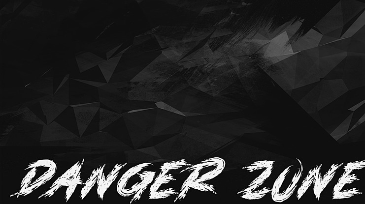 DANGER ZONE Font