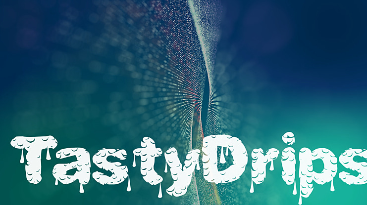 TastyDrips Font