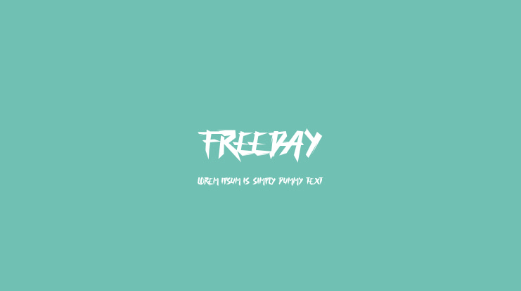 FREEDAY Font