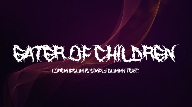 Eater of Children Font