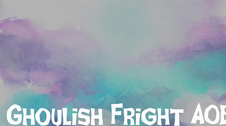 Ghoulish Fright AOE Font