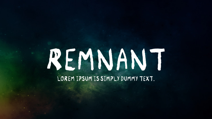 Remnant Font