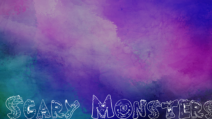 Scary Monsters Font