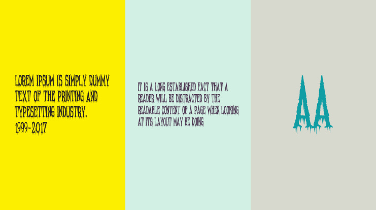 Needleteeth Creepy Font Family