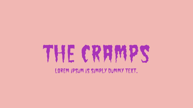 The Cramps Font