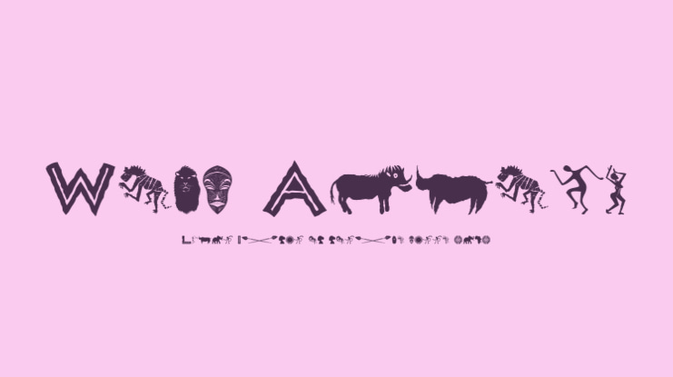 Wild Africa Font