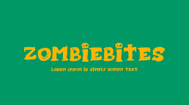 Zombiebites Font