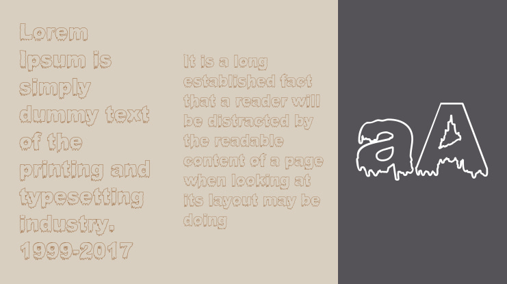 Bloody Stump Gutted Font Family